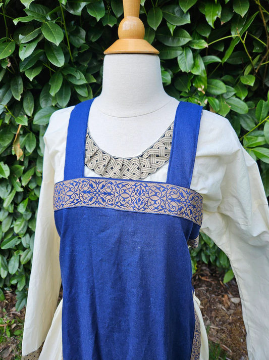 Custom Side-Lace Viking Apron Dress