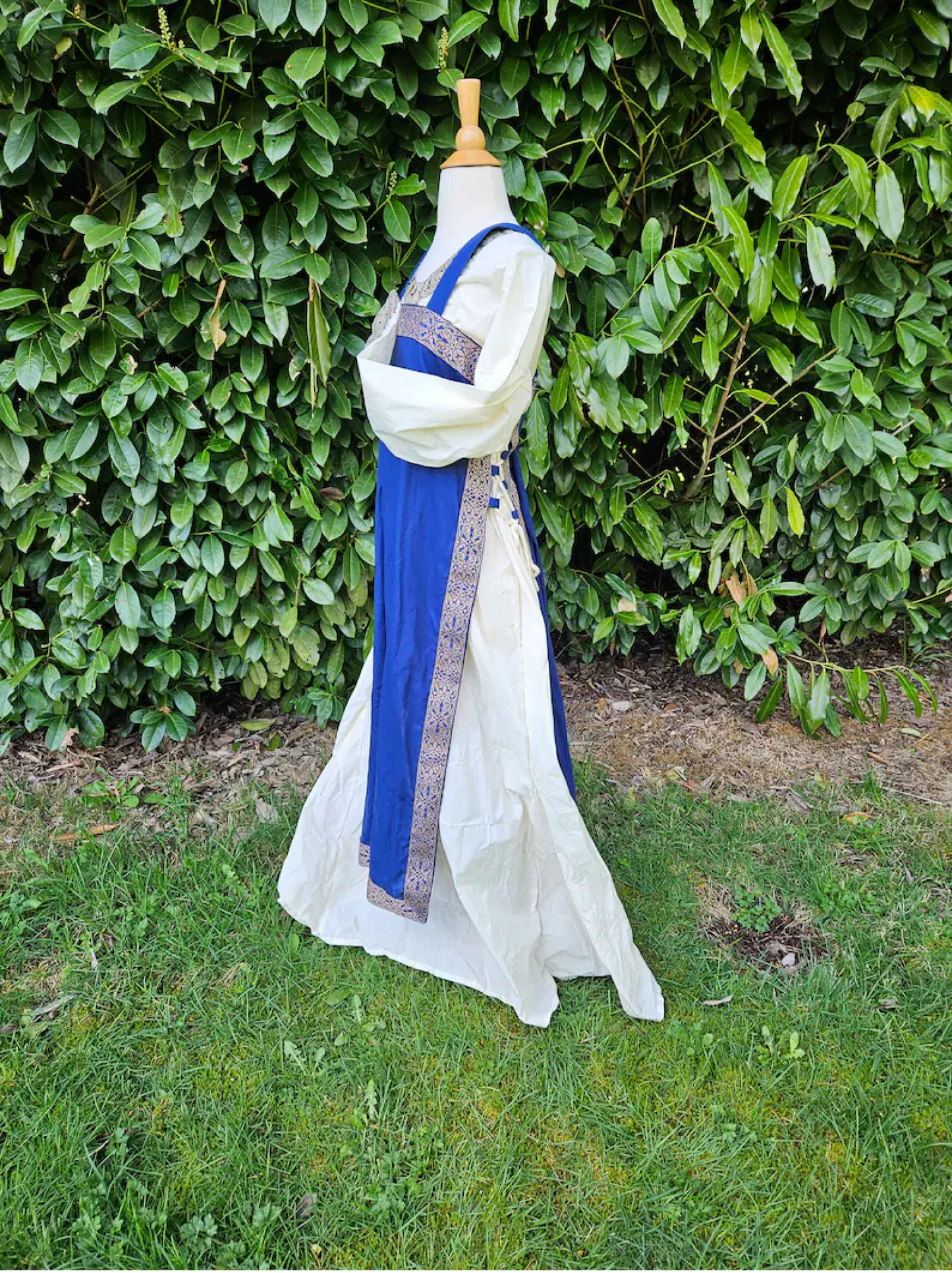 Custom Side-Lace Viking Apron Dress