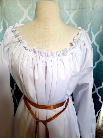 Custom Split Sleeve Chemise Dress