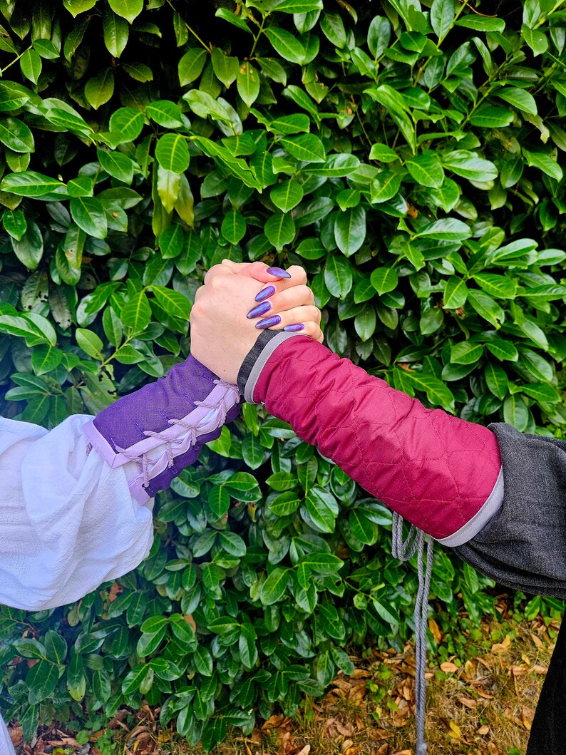 Custom Sleeves in Quilted Cotton