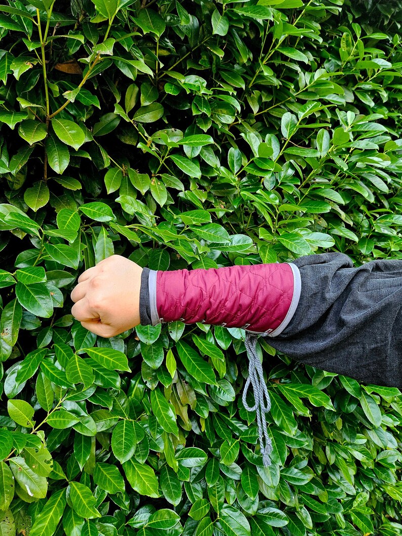 Custom Sleeves in Quilted Cotton