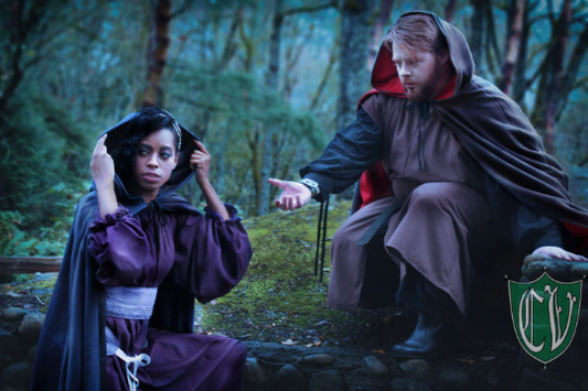 Custom Cloak in Fleece and Linen