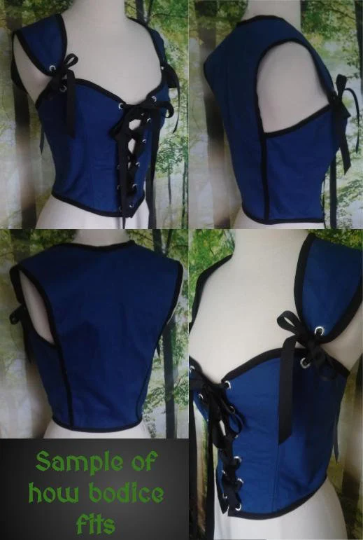 Custom Bar Maid Bodice