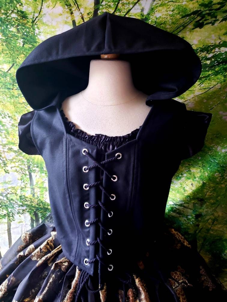 Custom Maiden Bodice with Hood
