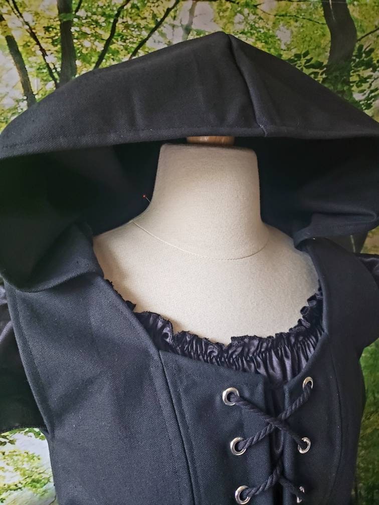 Custom Maiden Bodice with Hood