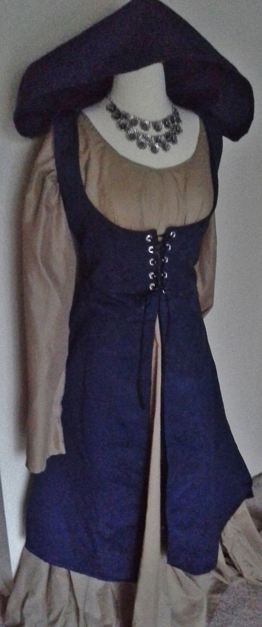 Custom Celtic Dress with Hood