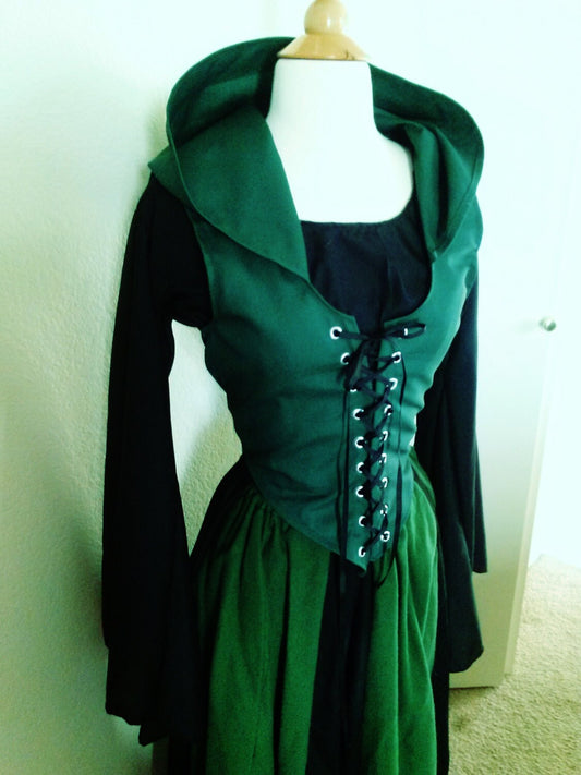 Custom Maiden Bodice with Hood