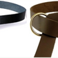 Leather Ring Belt