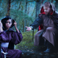 Custom Cloak in Fleece and Linen