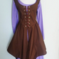 Custom Irish Dress with Hood