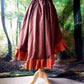 Custom High/Low Ruffle Skirt