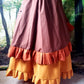 Custom High/Low Ruffle Skirt